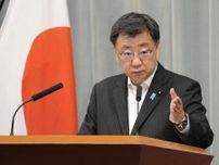 日中韓会談の開催後押し　官房長官「検討進める」
