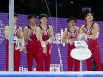 男子橋本らが会場で初練習　世界体操が30日開幕