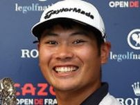 久常涼がゴルフ欧州ツアー新人王　21歳、日本選手で初選出