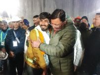 トンネル閉じ込め41人救助　インド北部、崩落17日目