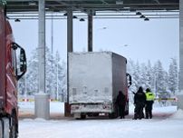 ロシア国境全検問所を一時閉鎖　フィンランド、流入阻止で