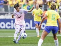 日本、ブラジルに3―4　サッカー女子国際親善試合