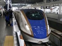 北陸新幹線、延伸開業控え試乗会　報道機関対象、3月16日に向け