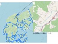 能登の地割れ道路地図を公開　東京海上、HPで