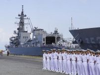 海自護衛艦がカンボジア寄港　中国支援の海軍基地をけん制か