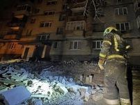 ウクライナ南・東部で計4人死亡　ロシア、無人機やミサイル攻撃