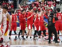 バスケ男子日本、中国破り2連勝　アジア杯予選