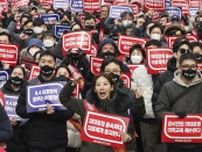 医学部定員増で反対集会、韓国　医師ら4万人参加