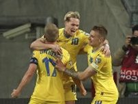 ウクライナなどが本大会出場　サッカー欧州選手権予選