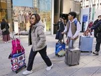 2月宿泊者、4814万人　外国人、前年比倍増に迫る
