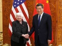 米財務長官、中国副首相と会談　過剰生産に懸念、補助金けん制も