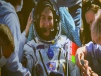 ベラルーシの女性飛行士帰還　ISSからロシア宇宙船で
