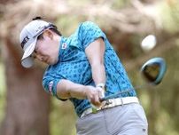 女子ゴルフ、岩井明が首位キープ　バンテリン・レディース第2日