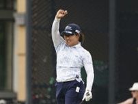 女子ゴルフの畑岡、古江が調整　メジャー第1戦、シェブロン選手権