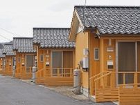 能登の仮設住宅、1割未着工　地震4カ月、避難なお4千人