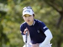 佐久間朱莉、67で首位発進　女子ゴルフ第1日、2打差に6人