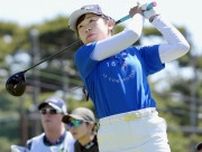 菅沼、67で首位浮上　女子ゴルフ第2日