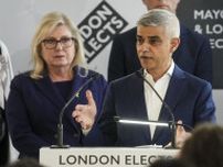 ロンドン市長が3選　政権与党の候補退ける