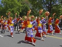 NY大通りで和太鼓、踊り　ジャパンパレードに歓声