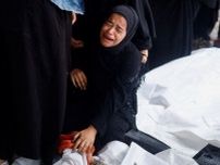 ガザ側死者、3万5千人超える　1万人以上の遺体、がれきの下か