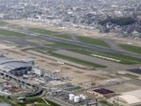 日航機、福岡空港で停止線越え　離陸機が急ブレーキ、国交省調査