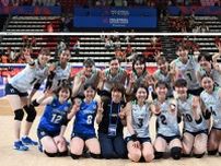 バレー日本女子は開幕3連勝　五輪懸けたネーションズリーグ