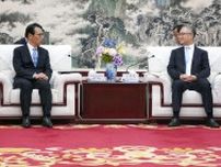 金杉駐中国大使と安徽省長会談　日本人ビザ免除再開要請