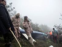濃霧のイラン山中にヘリ残骸　大統領訃報にも「体制揺らがず」