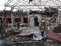 ウクライナ、東部要衝で戦闘最多　避難活動の警察官死亡