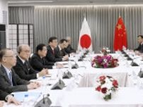 日中首相、水産物輸入停止協議へ　初会談、台湾軍事演習で応酬も