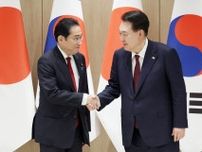 日韓国交60周年へ関係強化　首脳会談、対北朝鮮で連携