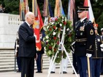 米大統領、戦没者を追悼　「自由のため戦った」