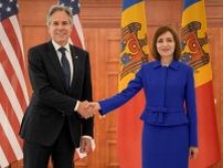 モルドバのエネルギー支援　米長官訪問、大統領と会談