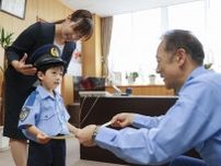ケシ発見3歳に感謝状、徳島県警　「勇気ある行動、町の平和守る」