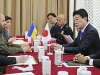 日本とウクライナの防衛相が会談　木原氏、支援継続を伝達