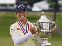 笹生が全米女子ゴルフ優勝　日本勢初、メジャー2勝目