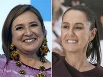 メキシコ大統領選の投票始まる　女性対決、現職後継が優勢