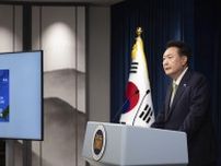 韓国沖に石油・ガス埋蔵か　尹大統領表明、近く試掘