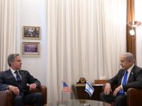 米国務長官とネタニヤフ氏会談　ガザ停戦案巡り協議
