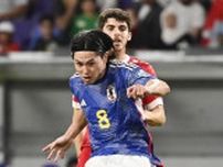 サッカー日本、シリアに5―0　W杯2次予選、6戦全勝