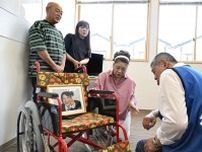 復興祈り輪島へ車椅子1台を寄贈　娘の遺志継ぎ、福島で被災の夫妻