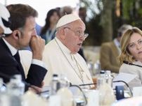 ローマ教皇、G7でAI規制訴え　初出席、兵器利用を懸念