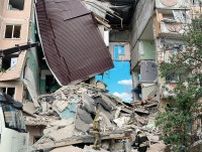 ロシア西部、砲撃で5人死亡　住宅損壊、無人機攻撃も