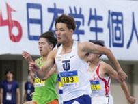 男子100mは柳田大輝が優勝　準決勝で追い風参考9秒台