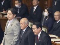 岸田内閣不信任案を否決　野党一致して裏金批判