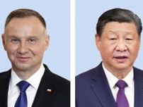ウクライナで中国式役割を　習氏、ポーランド首脳会談
