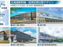 北海道新幹線、駅舎案が決定　札幌延伸で整備、倶知安など5駅