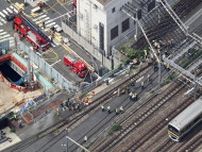 JR中央線、線路付近で白煙　電気設備か、飯田橋駅近く