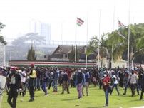ケニアのデモ、死者23人に　議会突入、治安部隊発砲