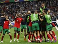 仏、ポルトガルが8強入り　サッカー欧州選手権